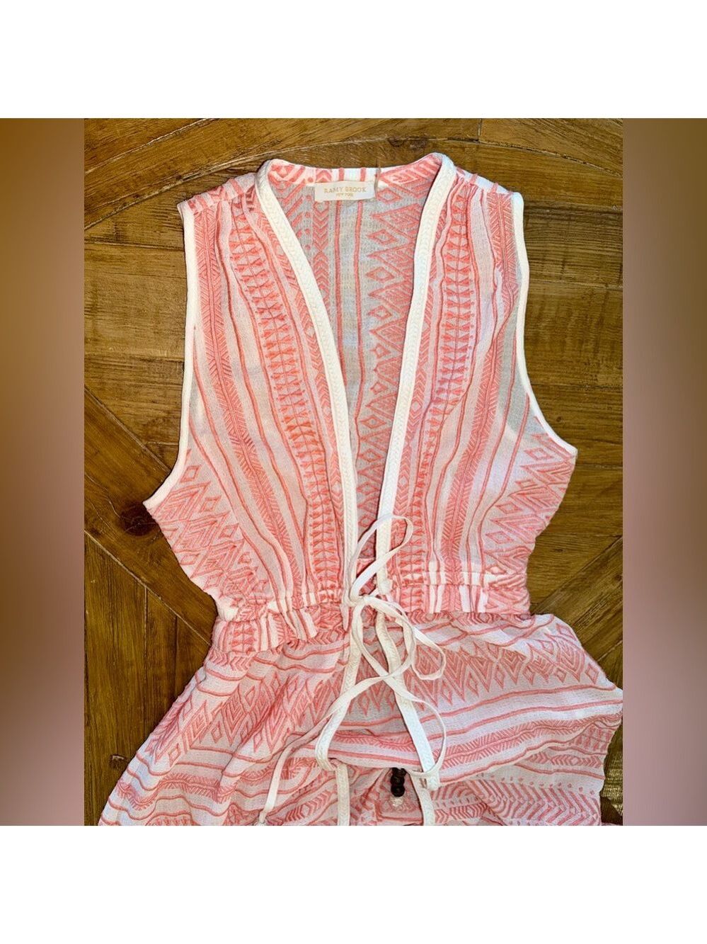 Ramy Brook maxi tie waist dress/coverup - XS - skirt is so full / pretty - Picture 10 of 11